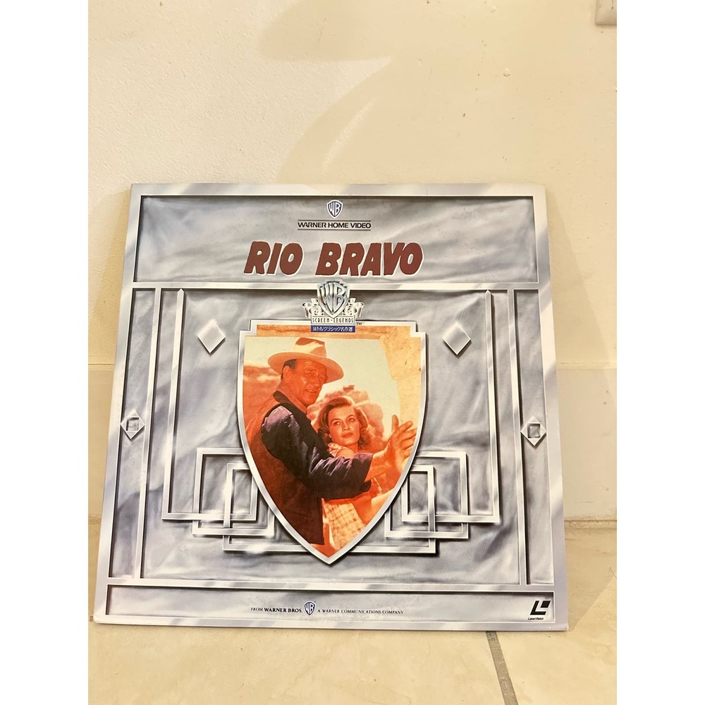Rio Bravo LaserDisc John Wayne Japanese Import Warner Home Video NJL-11050 NTSC